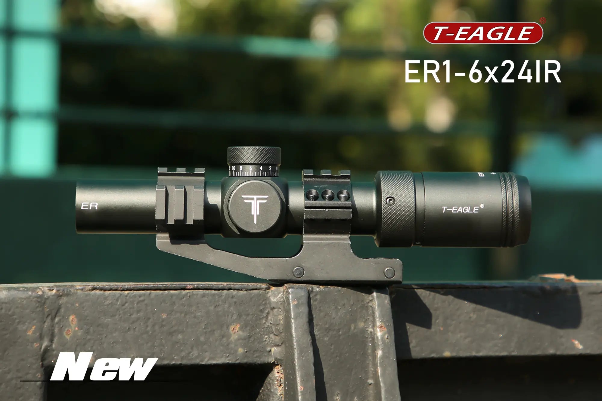 T-Eagle Tactic Riflescope ER 1-6×24 IR SFP 1/2 MOA