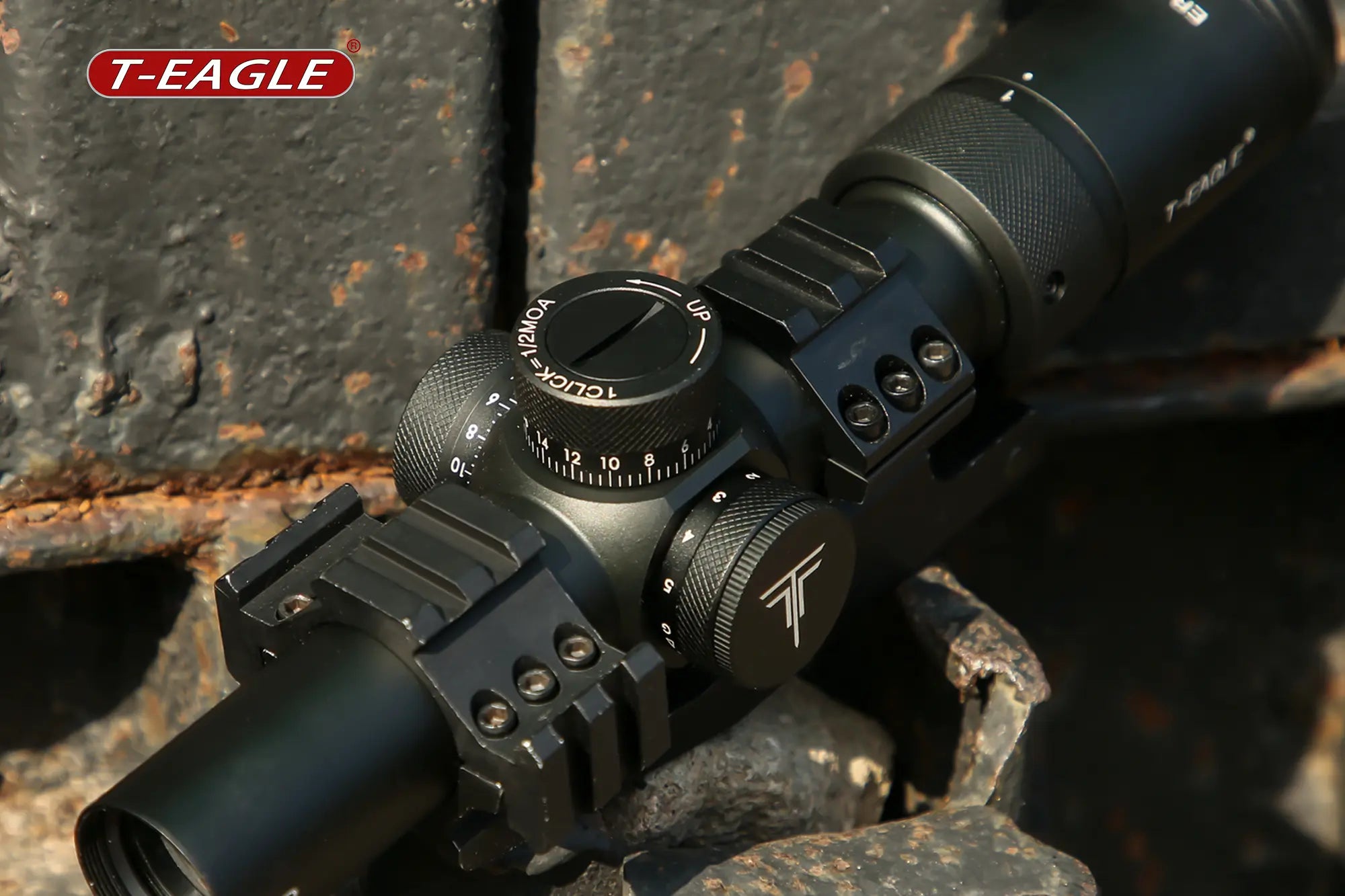 T-Eagle Tactic Riflescope ER 1-6×24 IR SFP 1/2 MOA