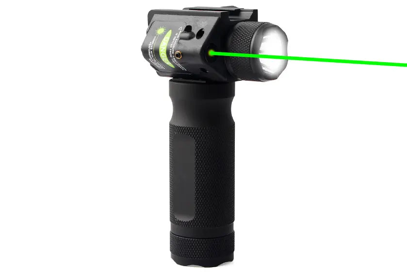 ArrowOptic® 3-In-1 Tactical Foregrip with Flash Light & Green Laser