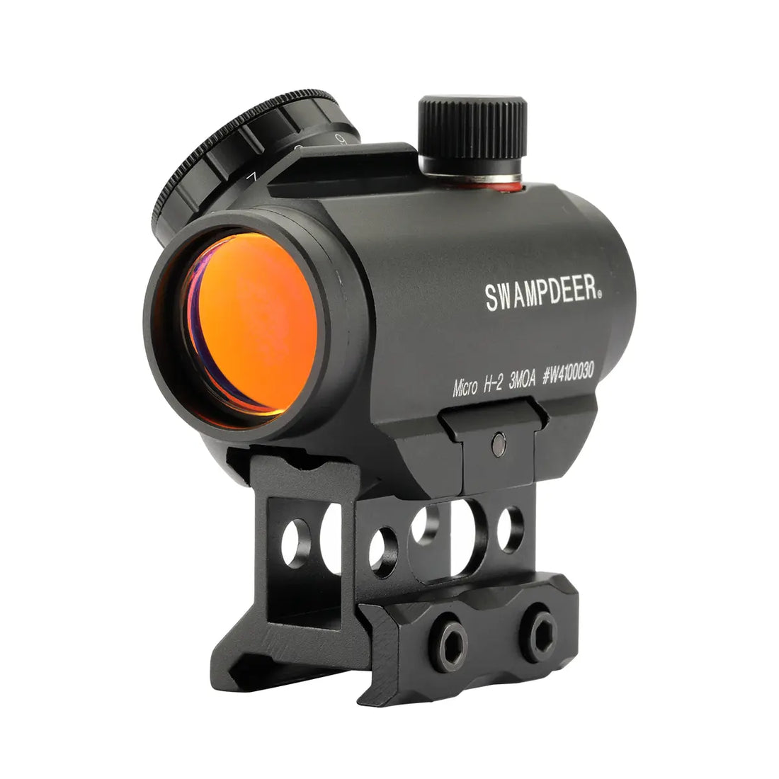 SwampDeer RIfle Red Dot Reflex Sight Micro H-2 with Standard Mount - 2 MOA - ArrowOptic