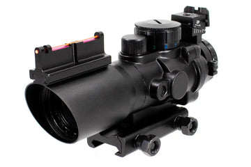 ArrowOptic® 4x32 Tactical Rifle Scope with Fiber Optics