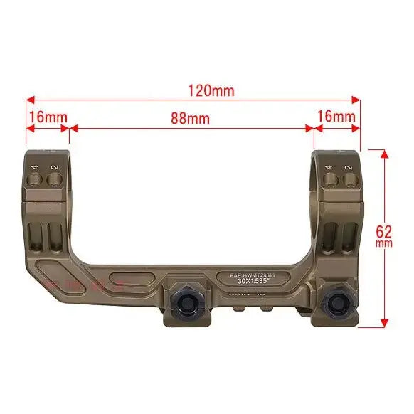 SIG SAUER ALPHA 4 Ultralight Mount 1.2 inch (30 mm) - ArrowOptic