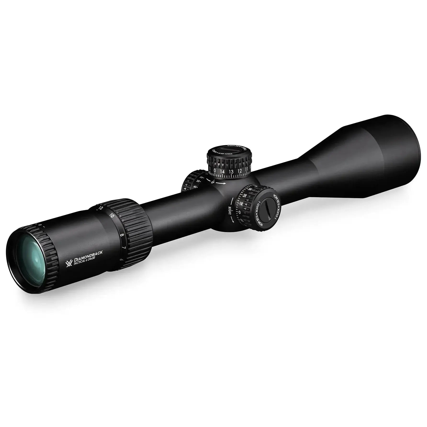 VORTEX DIAMONDBACK 6-24x50 FFP EBR-2C (MARD) Reticle Tactical Fiflescope - ArrowOptic