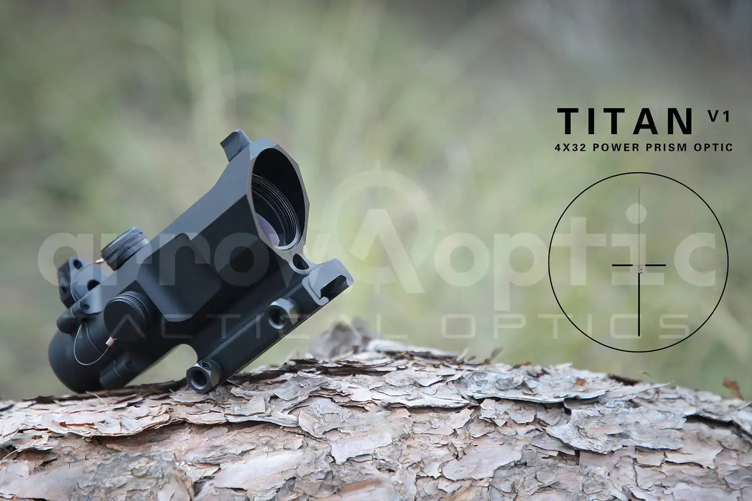 Trinity Force Titan 4x32 Riflescope T-BDC Crosshair