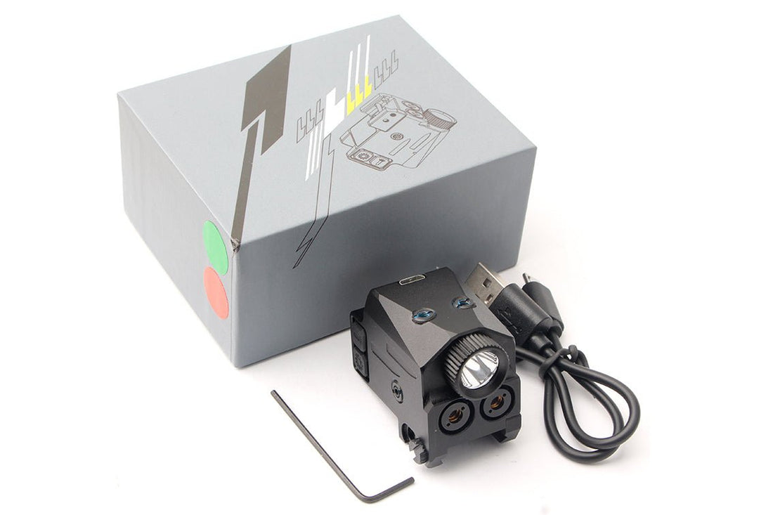 AMMONOOK™️ Tactical Flashlight Dual Laser Combo 9916 - AmmoNook
