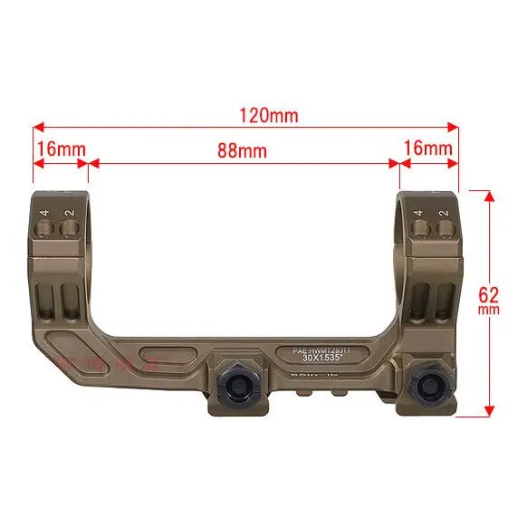 SIG SAUER ALPHA 4 Ultralight Mount 1.2 inch (30 mm) - ArrowOptic