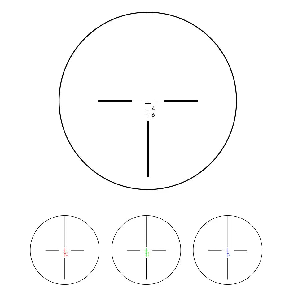 Tactical Riflescope with Fiber Optics 4x32 - ArrowOptic