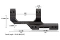 Vortex Aluminium Alloy Integrated Rifle Scope VT Mount - ArrowOptic