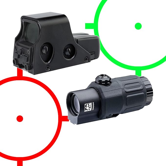 551 Metal Holographic Bright Green & Red Dot Sight - AmmoNook